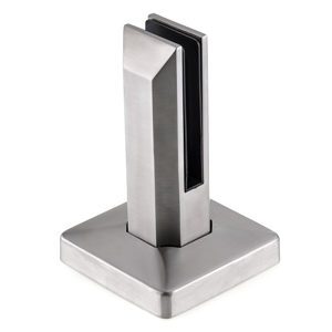 Spigot inox pour rampe en verre 12 mm