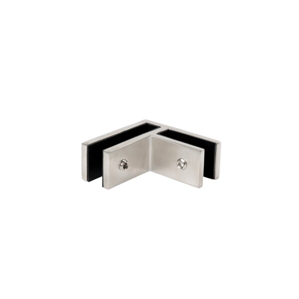 90° Glass to glass connector