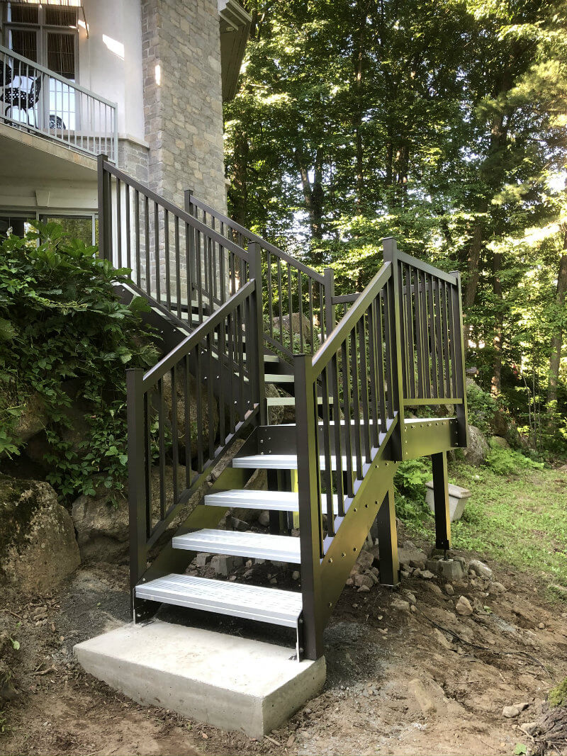 exterior aluminium staircase 01