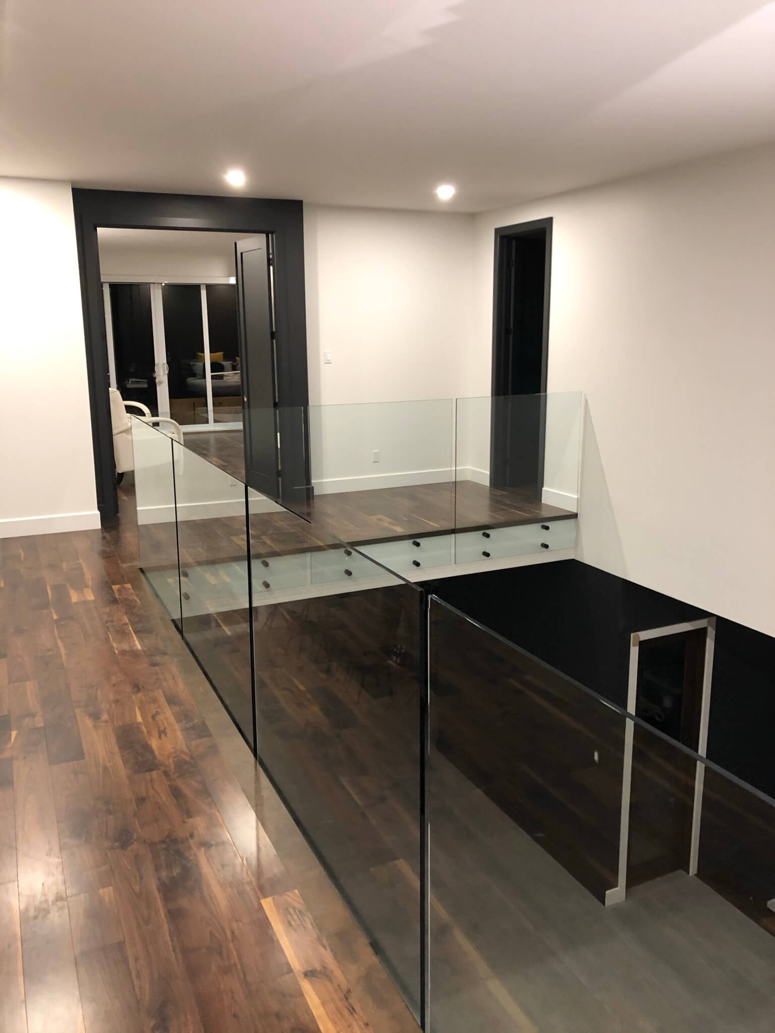 Glass railing staircase - Lorraine - 04