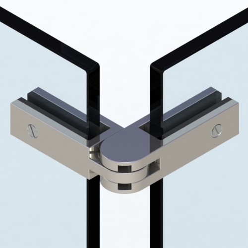 variable glass-to-glass clamps