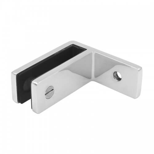 LSSPFEBWALL-500x500 90° glass wall clip (clamps)