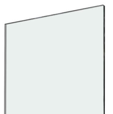 Standard 12-mm Tempered Glass Panel