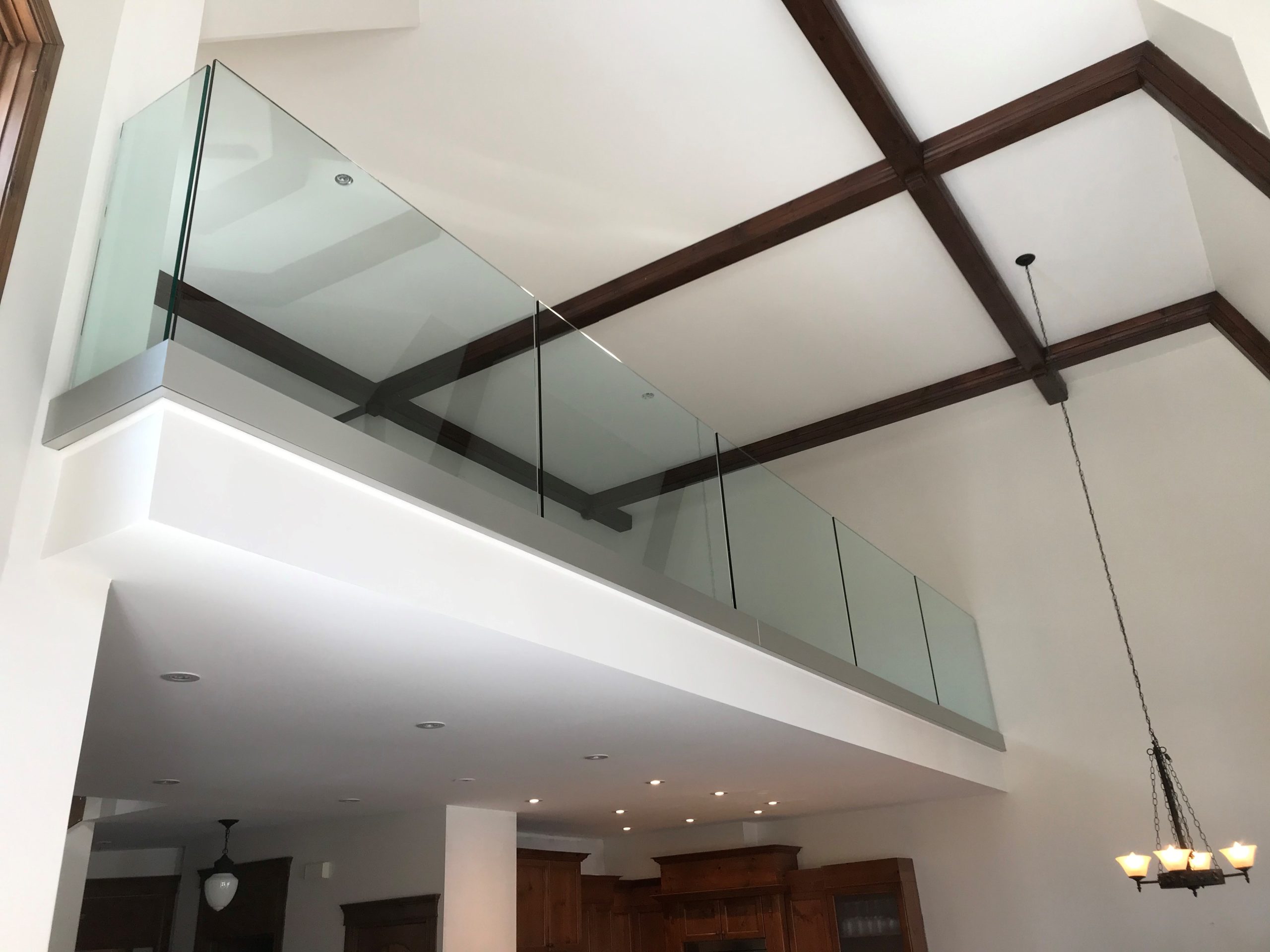 Built-in Rail for Glass Railing 2