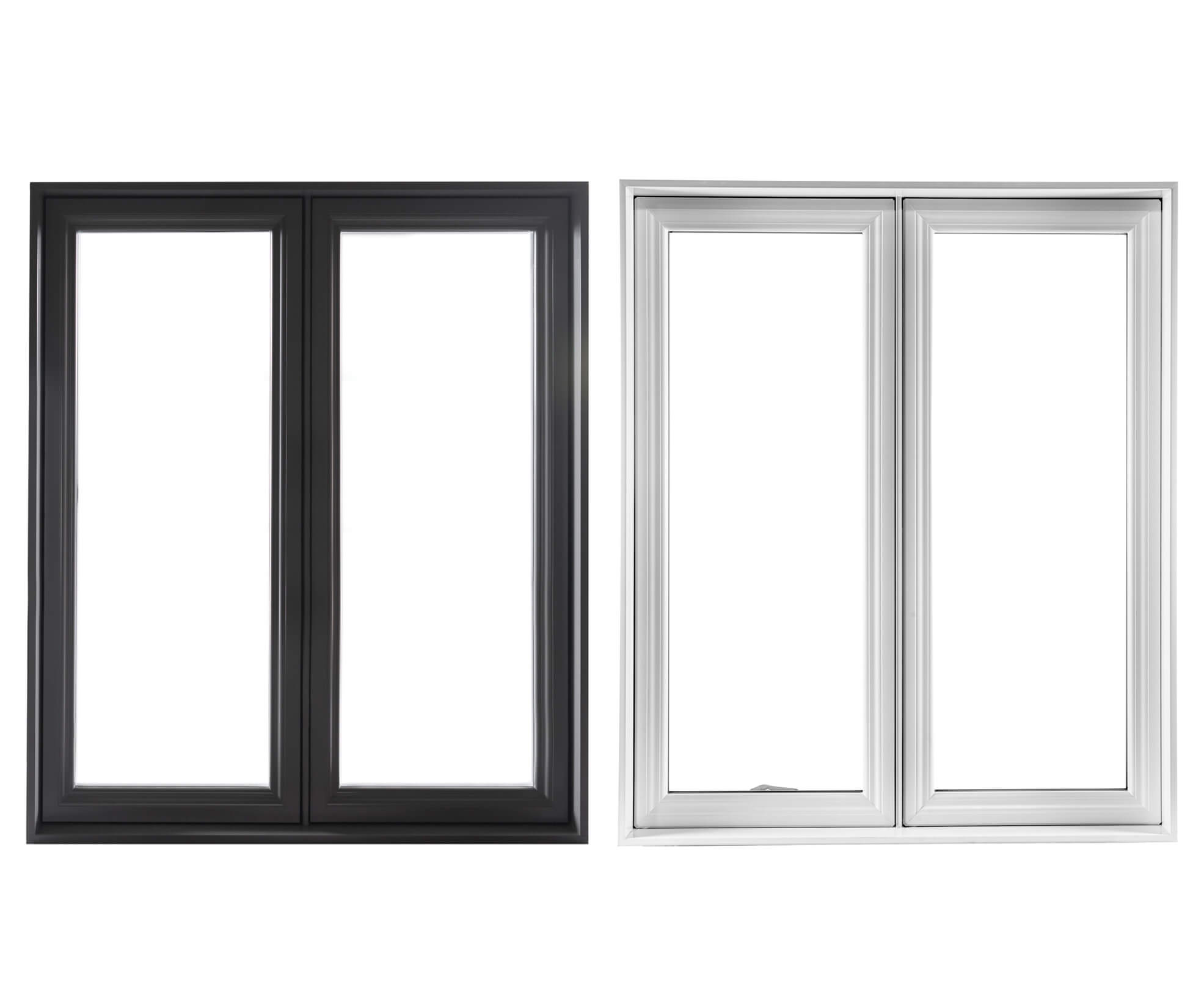 fenêtres à battant en pvc ou aluminium
