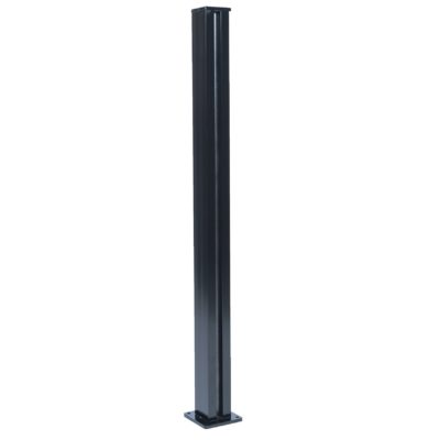 Aluminum Post for Inserted 10-mm Glass