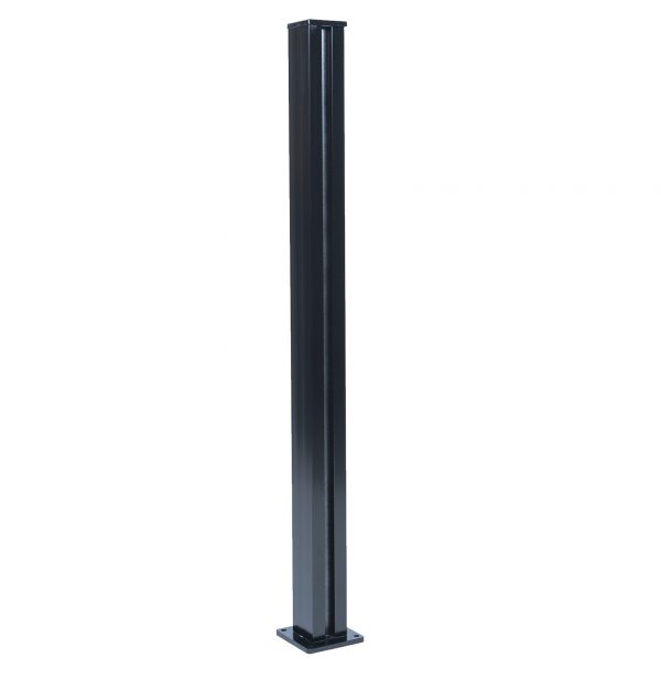 aluminum post for inserted 10-mm glass 2