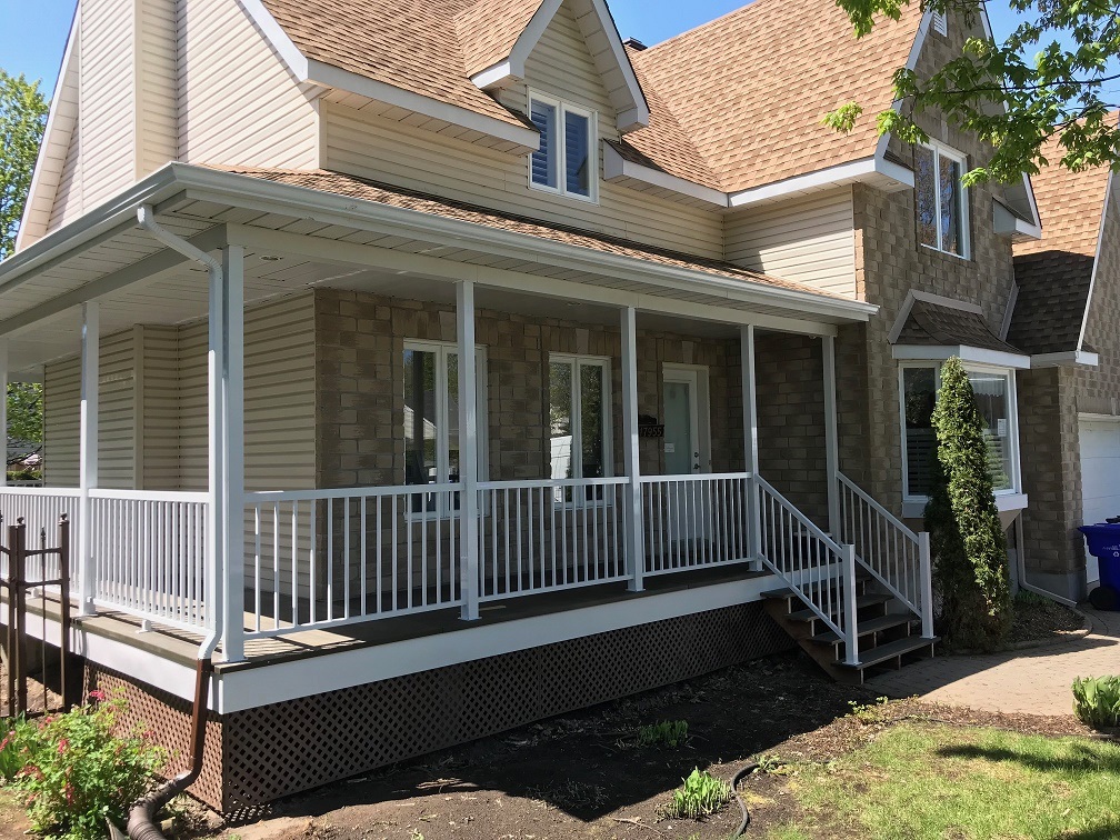 aluminum railing with bars 4