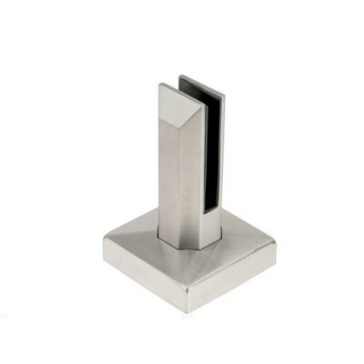 Spigot inox 2 ajustements pour rampe en verre 12 mm (1kg)