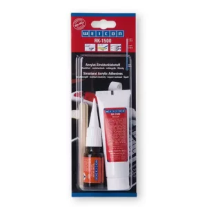Weicon 2 component adhesive for cap rail