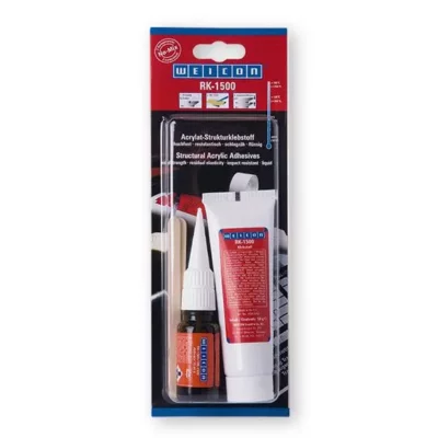 Weicon 2 component adhesive for cap rail