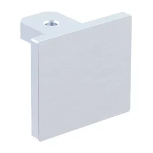 Capuchon carré embout de rail 40x36mm