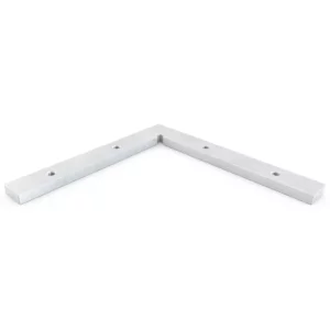 Square cap rail 90° fixed connector