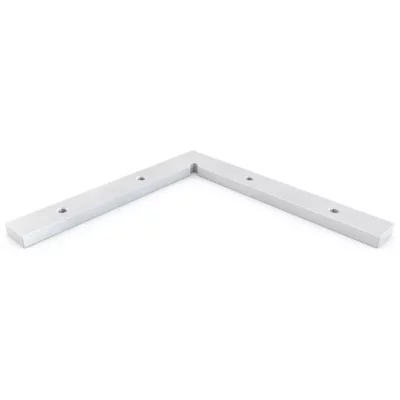 Square cap rail 90° fixed connector