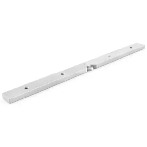 Square cap rail horizontal adjustable connector
