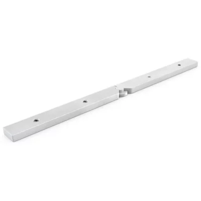 Square cap rail horizontal adjustable connector