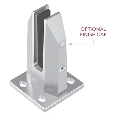 Finish cap package for spigot