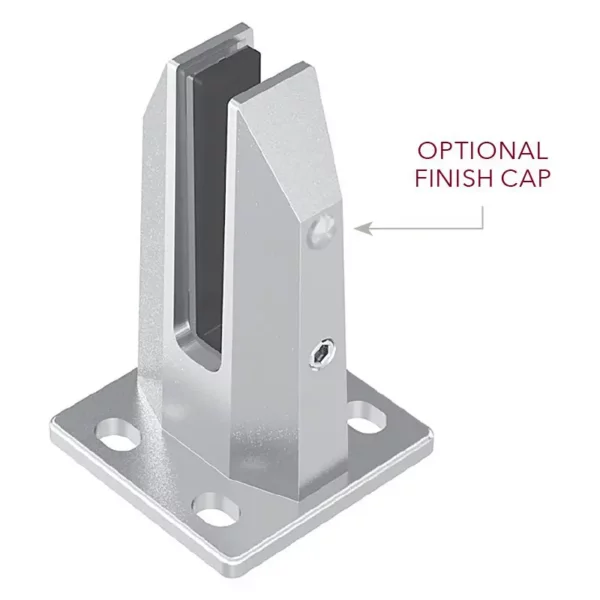Finish cap package for spigot