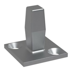 Insert pour barreau carré 1/2
