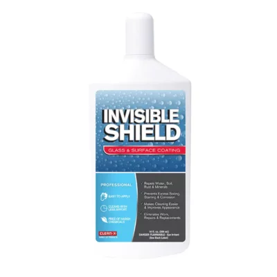 Invisible shield protective glass