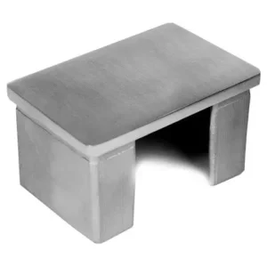 Cap for handrail with groove