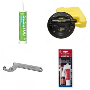 Tools and sealant