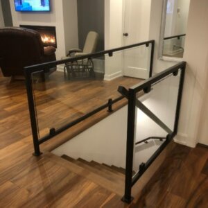 Steel railing